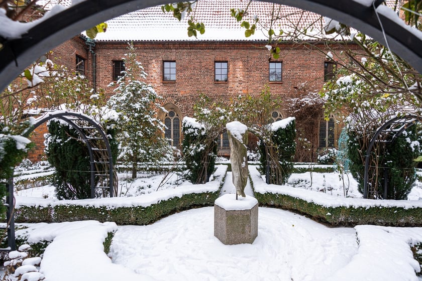 Wirydarz w Muzeum Architektury we Wrocławiu